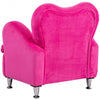 Soft Velvet Armrest Couch Toddler Sofa