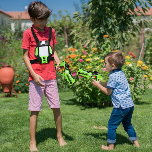 Indoor Outdoor Set of 4 Infrared Laser Tag Guns