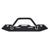 Jeep Wrangler JK Winch Plate Front Bumper w/ LED Lights