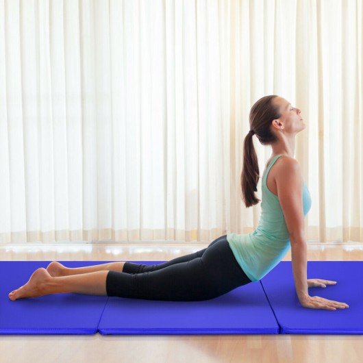6' x 4' Tri-Fold Gymnastics Mat Thick Folding Panel