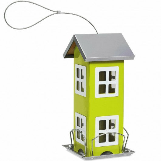Outdoor Garden Yard  Wild Bird Feeder Weatherproof House