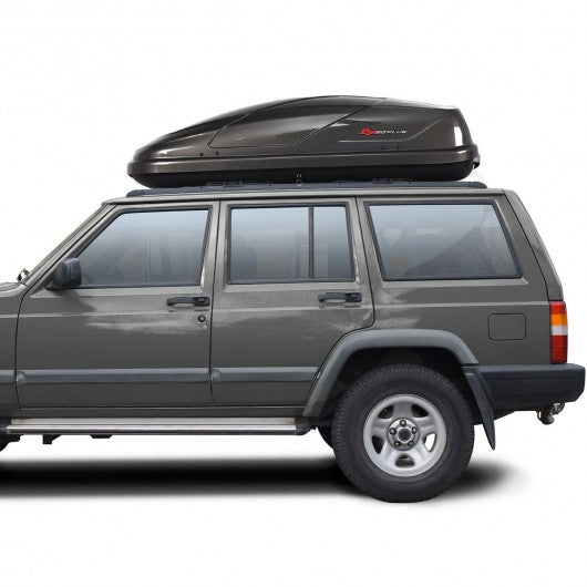 14 Cubic Feet Cargo Box Dual-sided Opening Car Roof