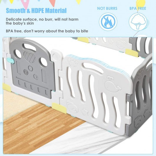 10-Panel Kids Safety Activity Center