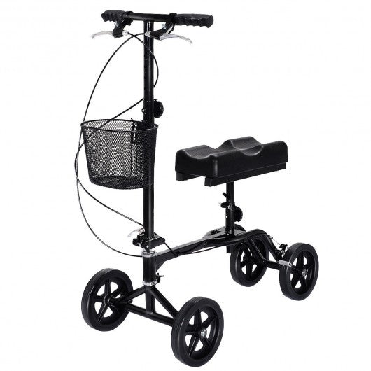Steerable Foldable Turning Brake Knee Walker Scooter