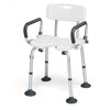 Adjustable Height U-Shaped Shower Chair