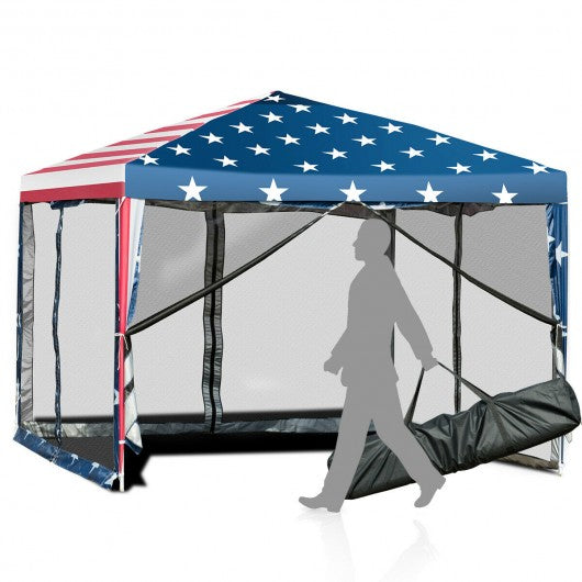 Outdoor 10' x 10' Pop-up Canopy Tent Gazebo Canopy