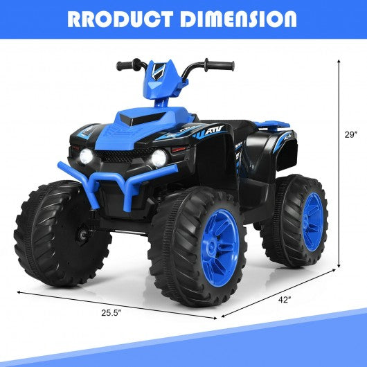 12V Kids 4-Wheeler ATV Quad Ride On Car