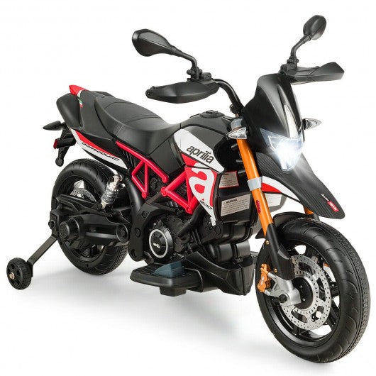 Aprilia Licensed 12V Kids Ride-On Motorcycle