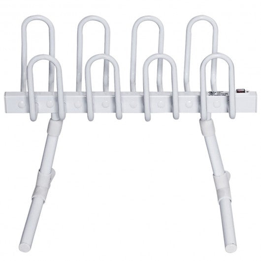 Freestanding Electric Shoe Dryer with 8 Hooks