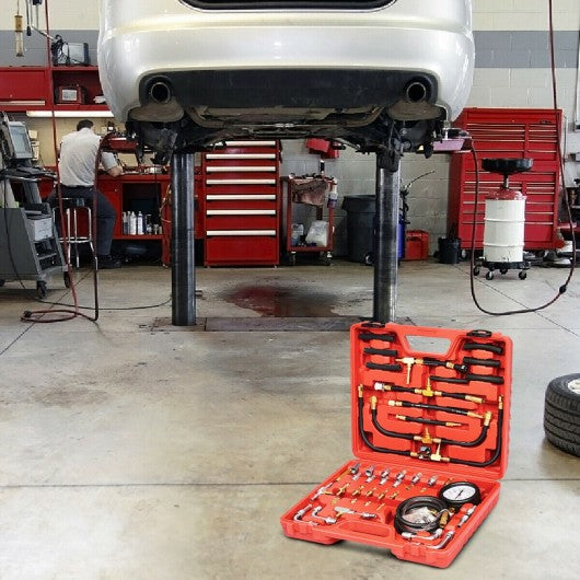 TU-443 Fuel Injection Pump Pressure Tester Gauge Tool Kit