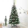 5 ft Snow Flocked Artificial Christmas Hinged Tree