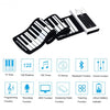 61 Key Electronic Roll up Silicone Rechargeable Piano Keyboard