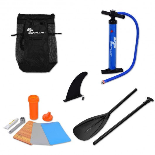 10' Inflatable Stand up Paddle Board Surfboard SUP with Bag