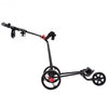 Durable Foldable Steel Golf Cart with Mesh Bag