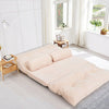 6 Position Adjustable Sleeper Lounge Couch with 2 Pillows