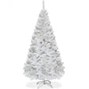 6 ft  White Artificial PVC Christmas Tree w/ Stand