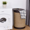 5 pcs Round Storage Basket Seaweed Hamper Laundry Basket