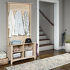 Coat Hat Rack with Shelf and 3 Hooks Organizer