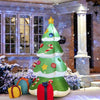 Giant Inflatable Christmas Tree with 3 Gift Wrapped Boxes