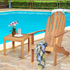 Outdoor Solid Wood Durable Patio Adirondack Chair