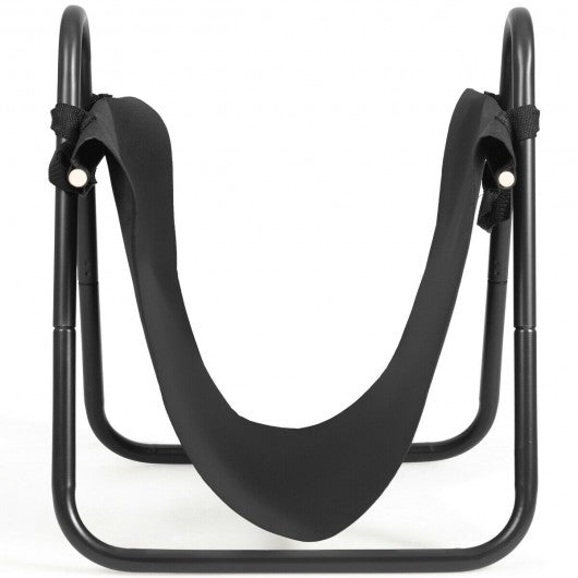 Firewood Rack Log Holder with Canvas Tote Carrier