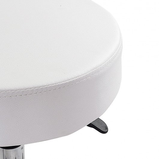 1 pc Adjustable Hydraulic Rolling Swivel Massage Spa Bar Stool