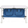 Height Adjustable Folding Camping  Table