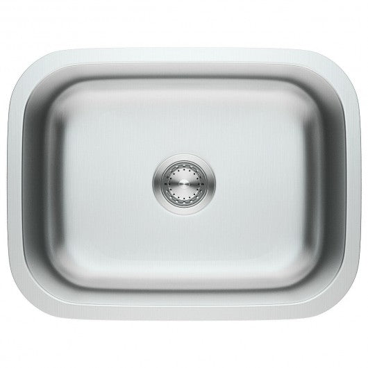 23€� Stainless Steel Single Bowl Kitchen Sink Basin