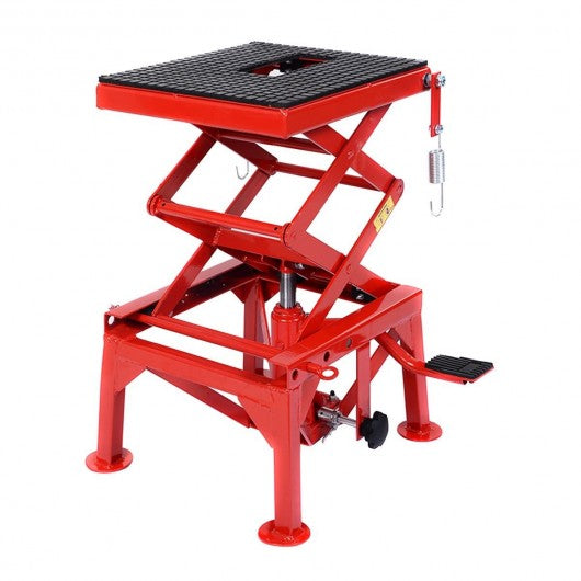300 lb Motorcycle Hydraulic Scissor Floor Jack Lift