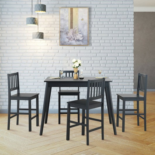 5 Piece Counter Height Dining Set Kitchen Table