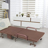 Adjustable Guest Single Bed Lounge Portable Wheels