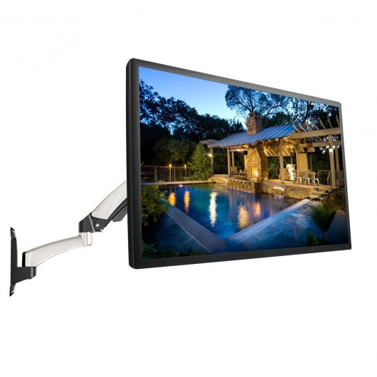 51 lbs TV Wall Mount Hydraulic Arm Adjustable Monitor Bracket