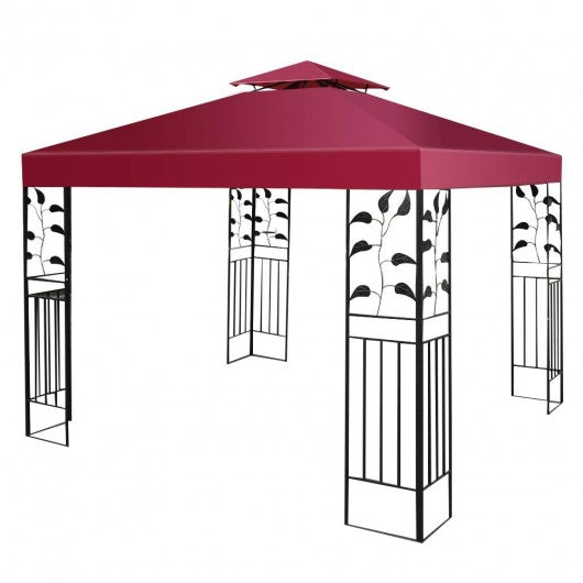 10' x 10' 2-Tier 3 Colors Patio Canopy Top Replacement Cover