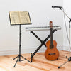 Adjustable Music Stand with Clip Holder and Carry Bag