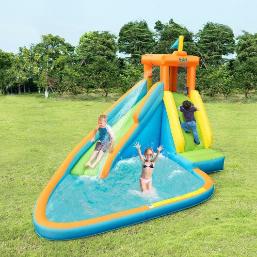 Inflatable Water Slide Kids Bounce House Castle