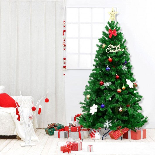 Encryption Premium PVC Artificial Christmas Tree with Metal Stand-6'
