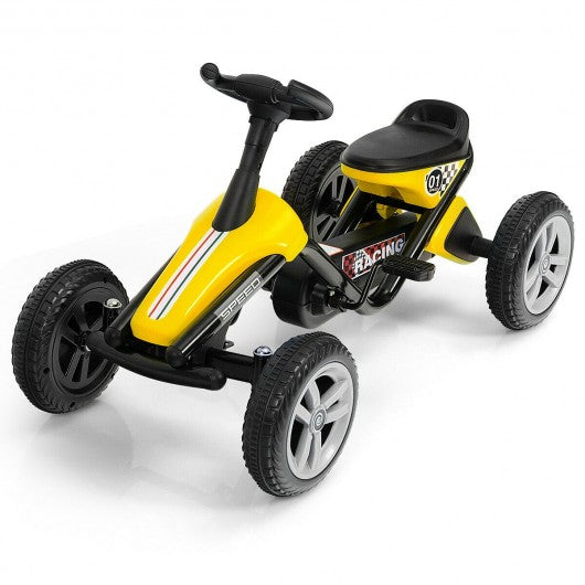 4 Wheel Pedal Powered Ride on Racer Car for Kids