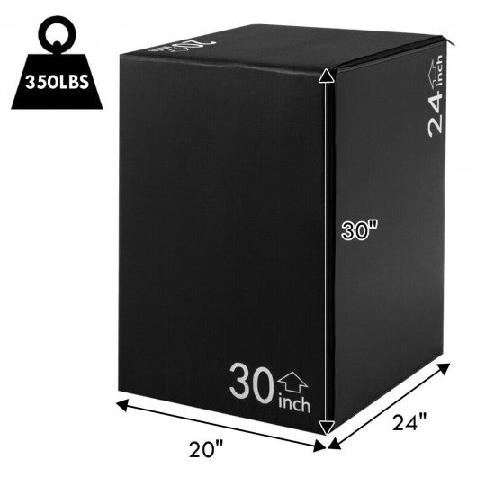 Fitness 3 in 1 Foam Jumping Box Plyometric Box for Jump Training
