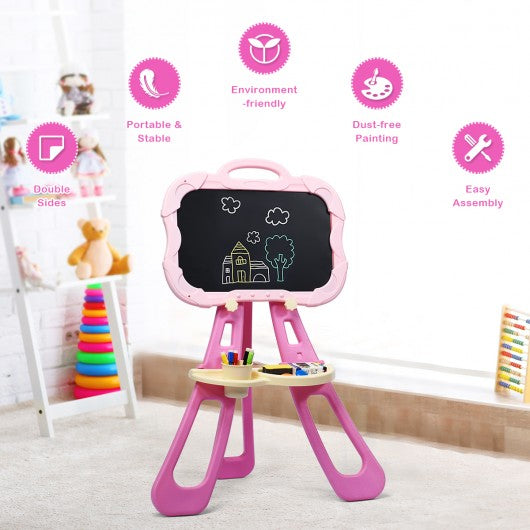 4 in 1 Double Sided Magnetic Kids Art Easel
