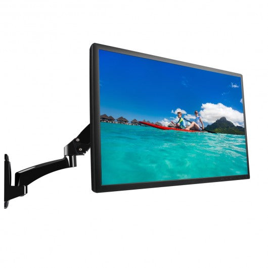 51 lbs TV Wall Mount Hydraulic Arm Adjustable Monitor Bracket