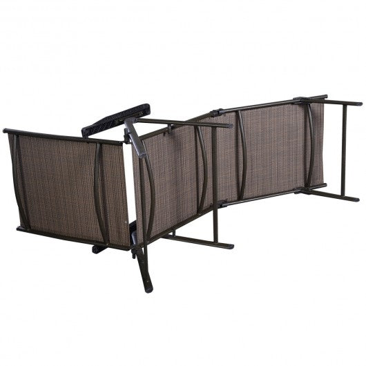 Outdoor Adjustable Chaise Lounge Chair