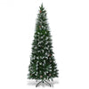 5' / 6' / 7.5' Artificial Pencil Christmas Tree with Pine Cones-7.5'