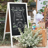 A-Frame Chalkboard Sign with Eraser & Chalk