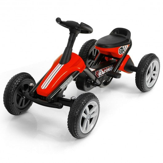 4 Wheel Pedal Powered Ride on Racer Car for Kids