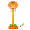 Adjustable Kids 3-in-1 Basketball Hoop Set with Balls