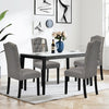 Set of 2 Tufted Upholstered Dining Chair