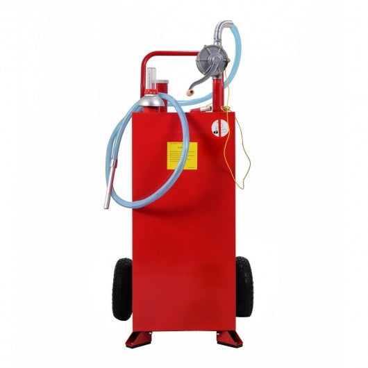 30 Gallon Gas Tank Storage Diesel Fuel Caddy