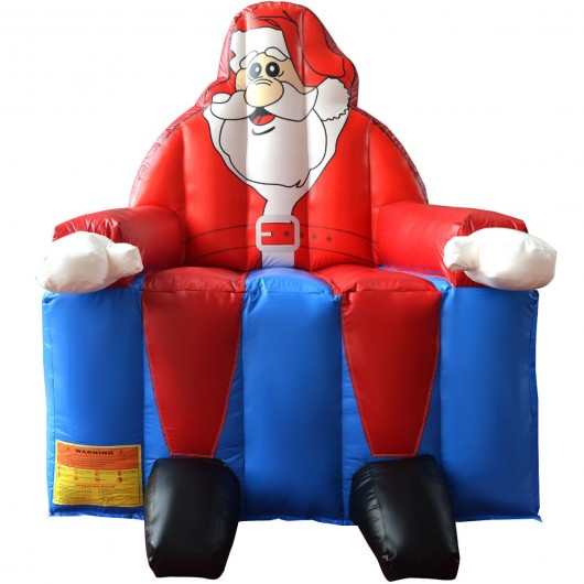 Inflatable Santa Claus Bounce House Christmas Jumper