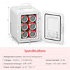 4 Liter Mini Cooler Warmer Fridge Portable