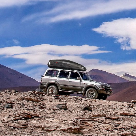 14 Cubic Feet Cargo Box Dual-sided Opening Car Roof